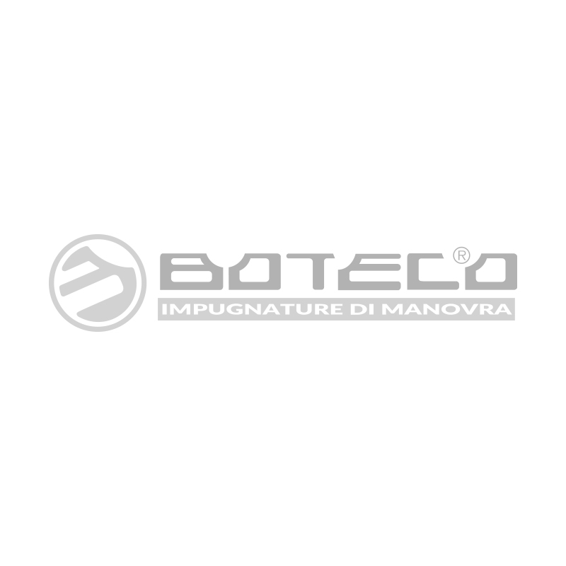 “euromodel” handle with threaded insert and cap - B326 - Bridge Handles - Boteco